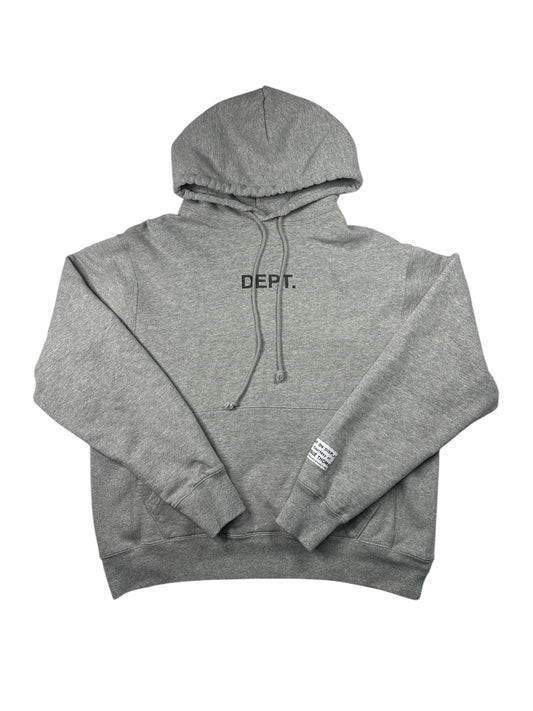 Gallery Dept. “Dept” Logo Hoodie Grey