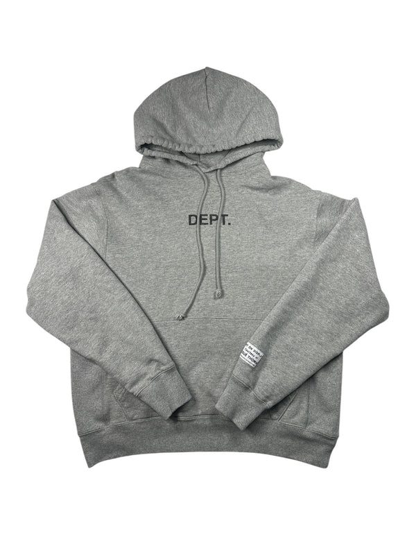 Gallery Dept. “Dept” Logo Hoodie Grey