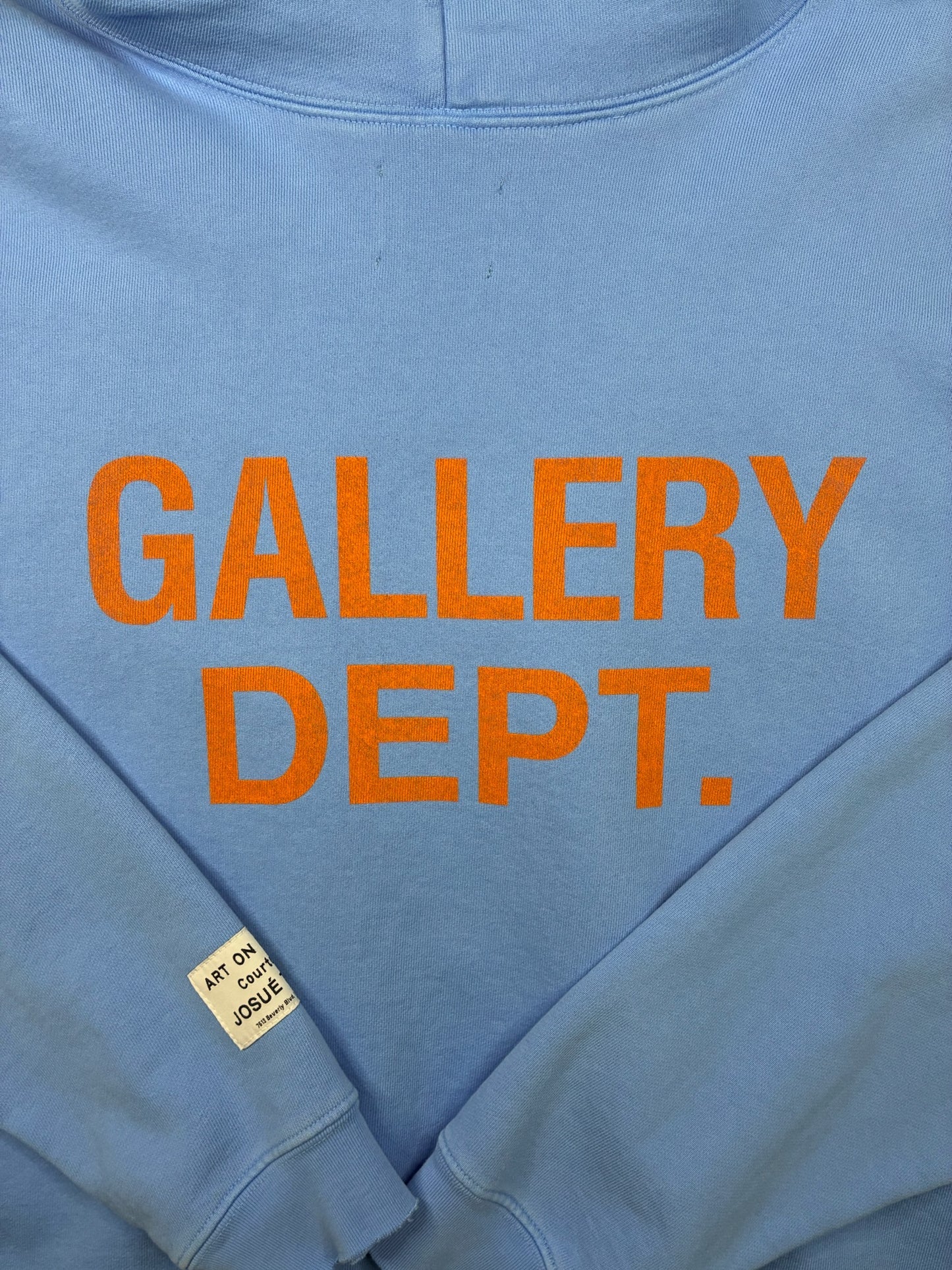 Gallery Dept 90's GD Hoodie Baby Blue