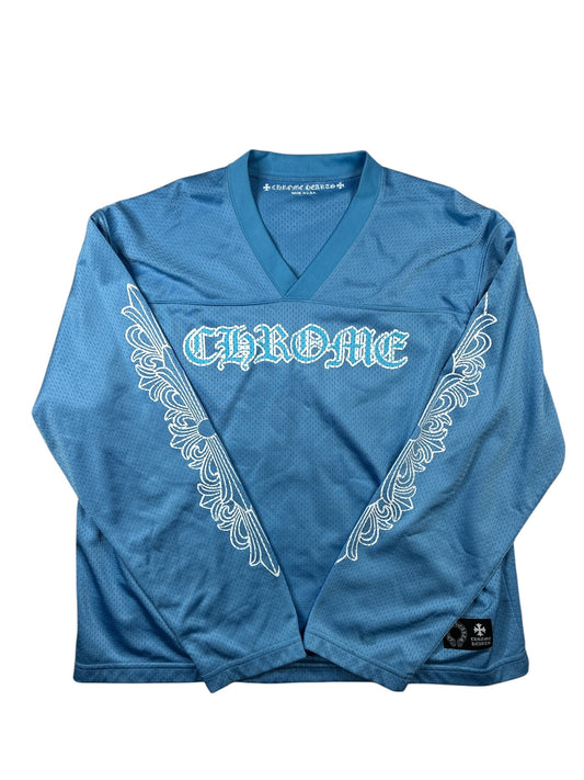 Chrome Hearts Mesh Floral Long Sleeve Jersey