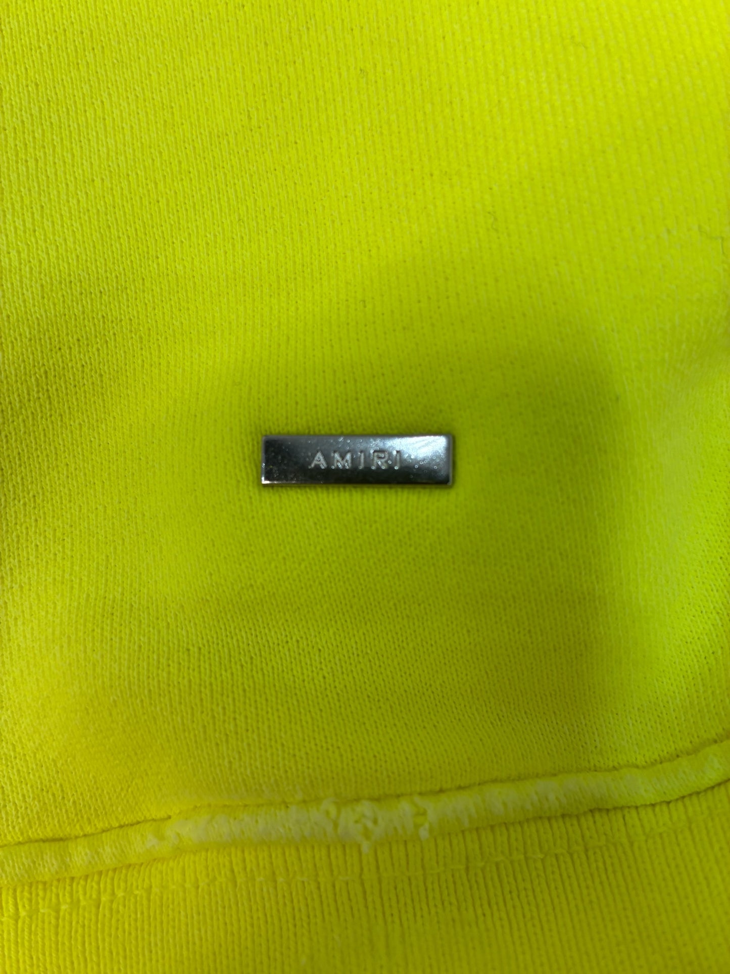 AMIRI Core Logo Hoodie Lime