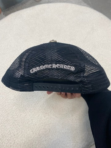 Chrome Hearts Chomper Hollywood Hat Black