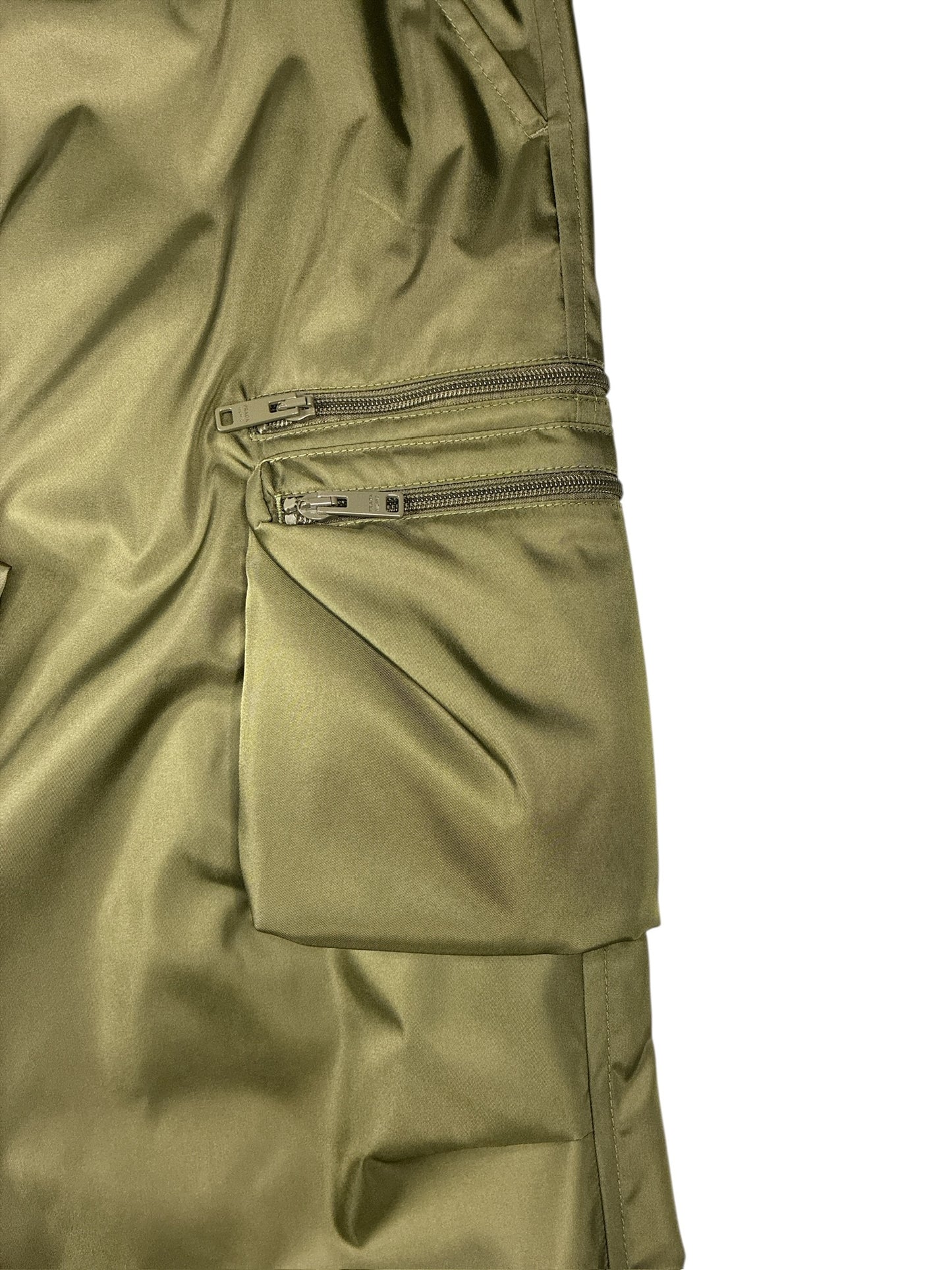 Prada Re-Nylon Cargo Pants Green