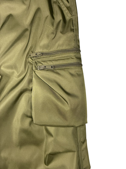 Prada Re-Nylon Cargo Pants Green