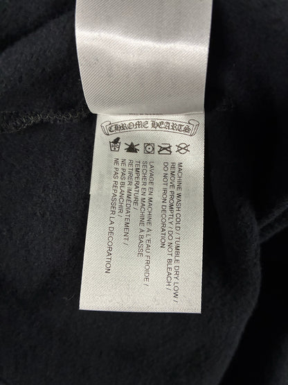 Chrome Hearts 1988 Vertical Logo Hoodie Black/Gold