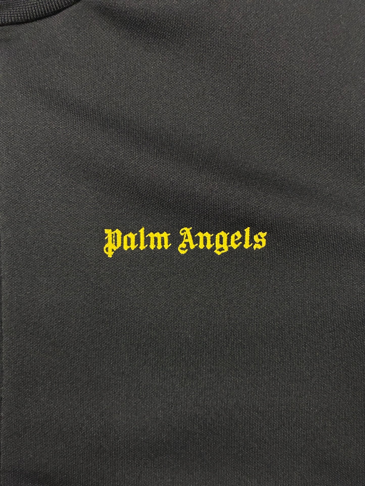 Palm Angels Classic Logo Track Jacket Black/Yellow
