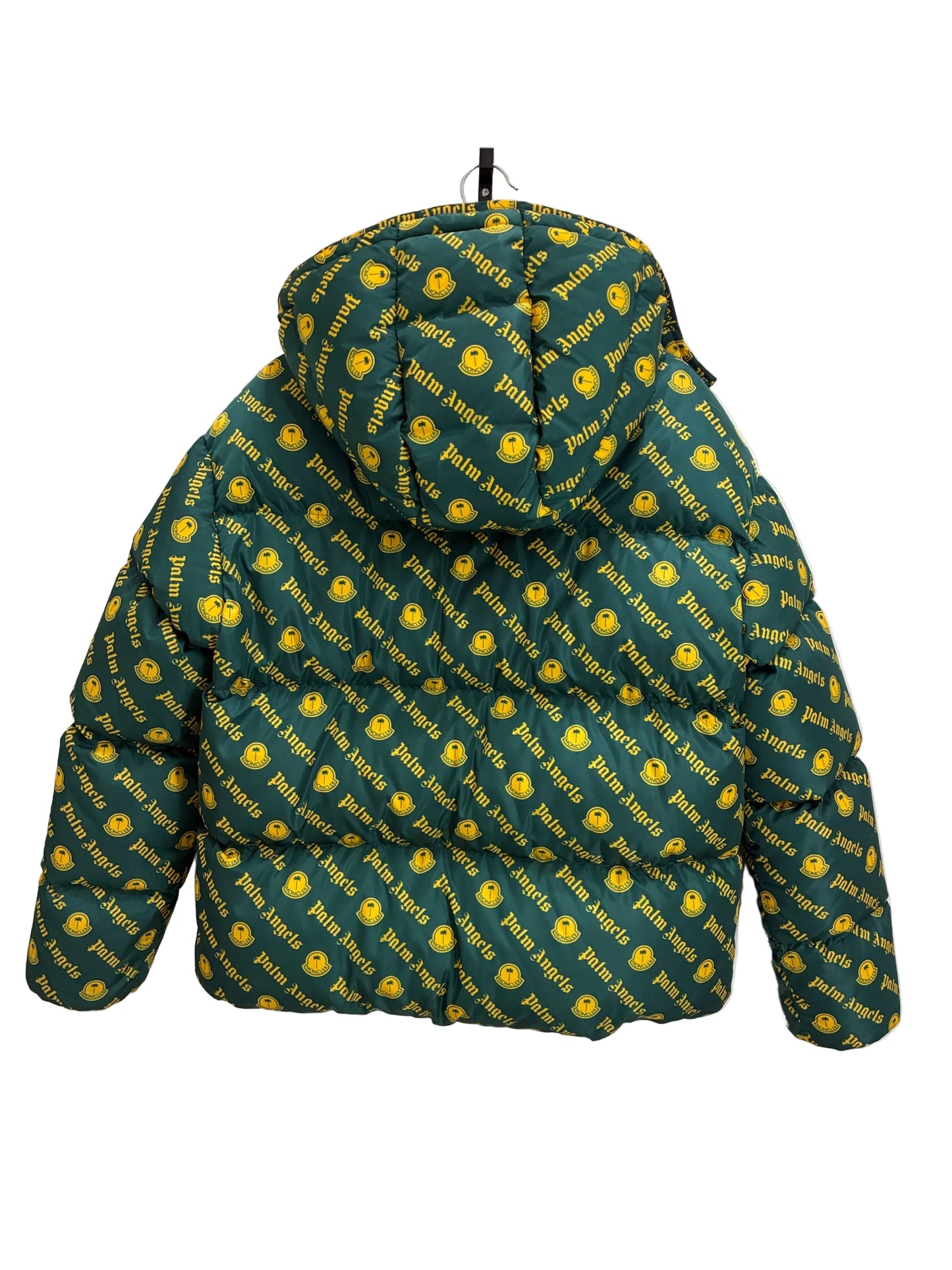 Moncler x Palm Angels Thompson Short Down Jacket Dark Green