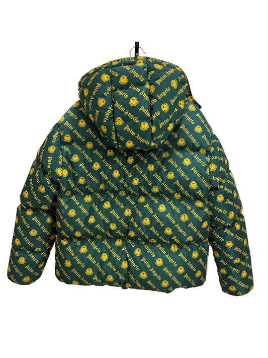 Moncler x Palm Angels Thompson Short Down Jacket Dark Green