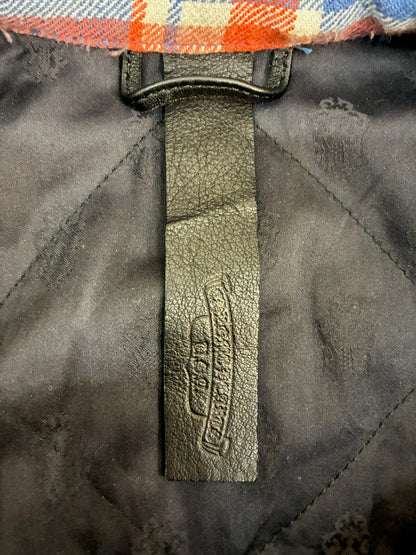 Chrome Hearts Red/Blue Plaided Flannel