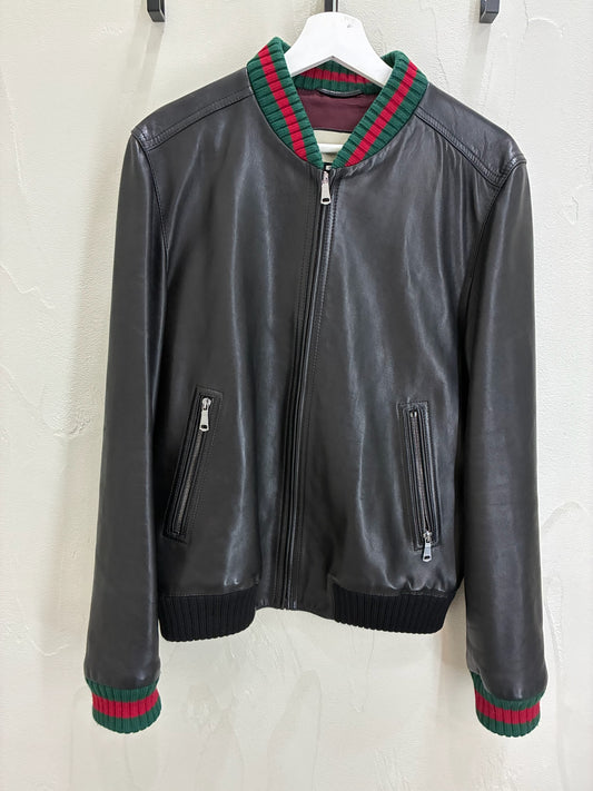 Gucci leather Jacket
