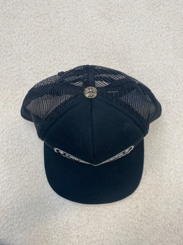 Chrome Hearts Chomper Hollywood Hat Black