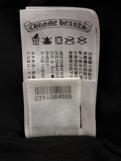 Chrome Hearts Multicolor Floral Long Sleeve Black Tee
