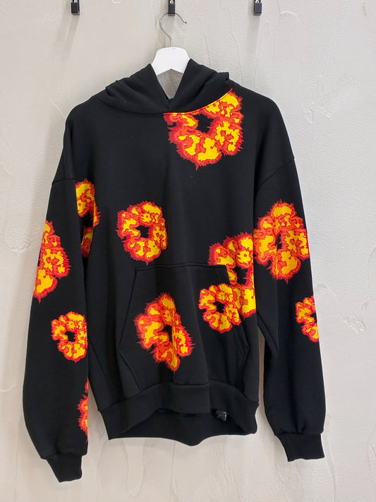 Denim Tears x Offset Wreath Hoodie Black