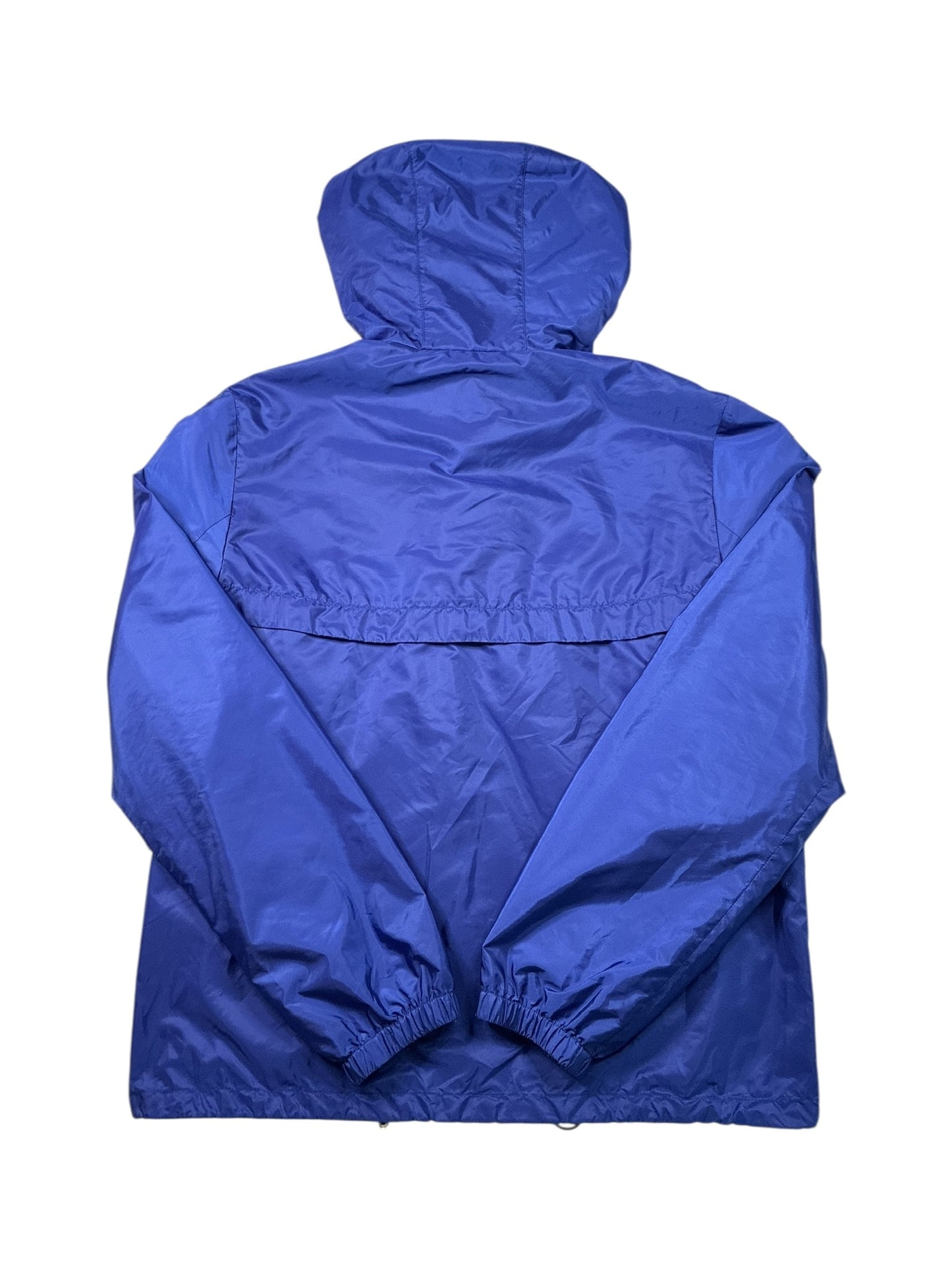 Prada Re-Nylon Logo-Print Blouson Jacket Blue