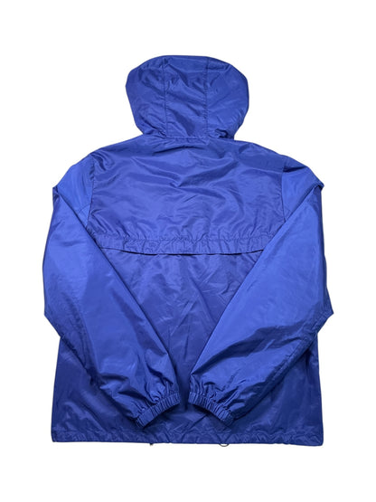 Prada Re-Nylon Logo-Print Blouson Jacket Blue