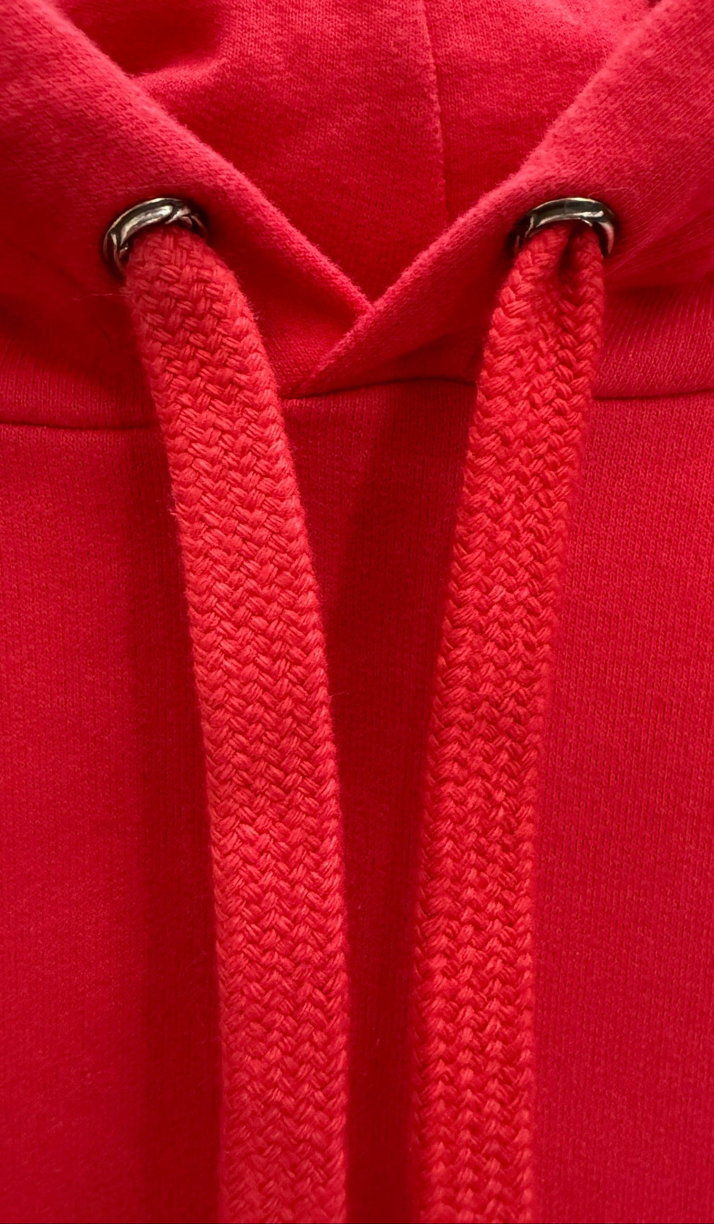 Chrome Hearts Scroll Logo Hoodie Red