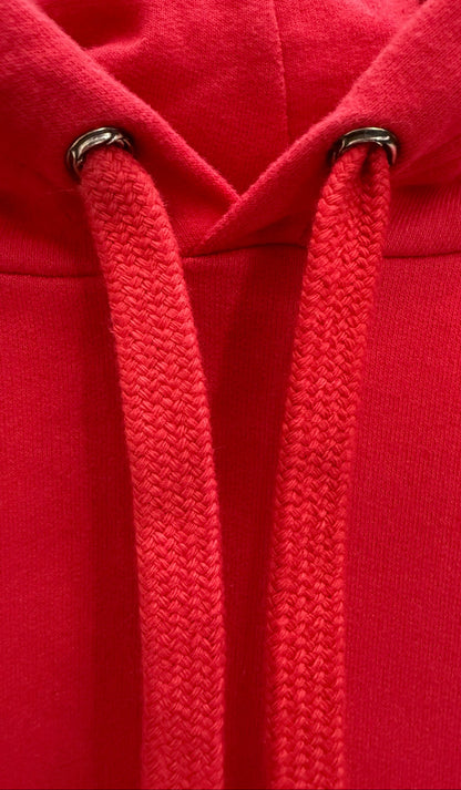 Chrome Hearts Scroll Logo Hoodie Red