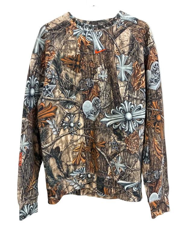 Chrome Hearts x NOCTA Fleece Crewneck 'Camo'