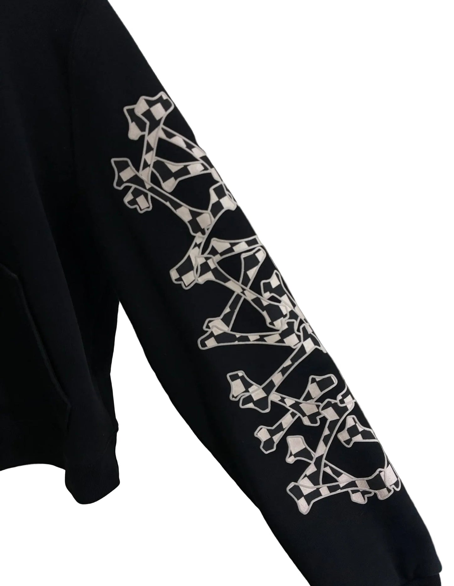 Amiri Bones Stacked Hoodie 'Black'