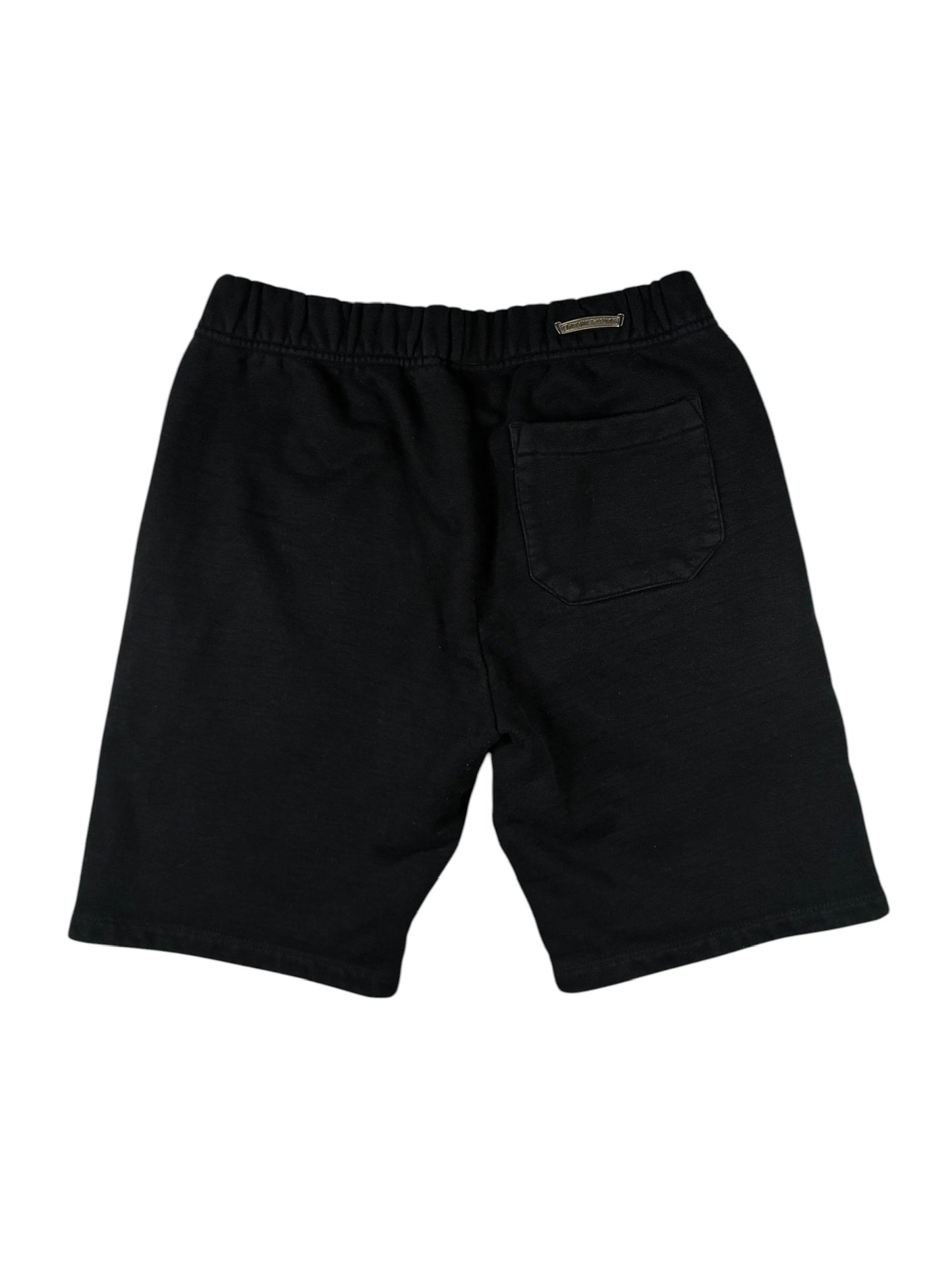 Chrome Hearts Triple Cross King Taco Shorts Black