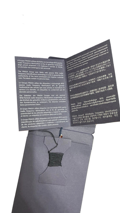 Gilet zippé Prada en laine et nylon.