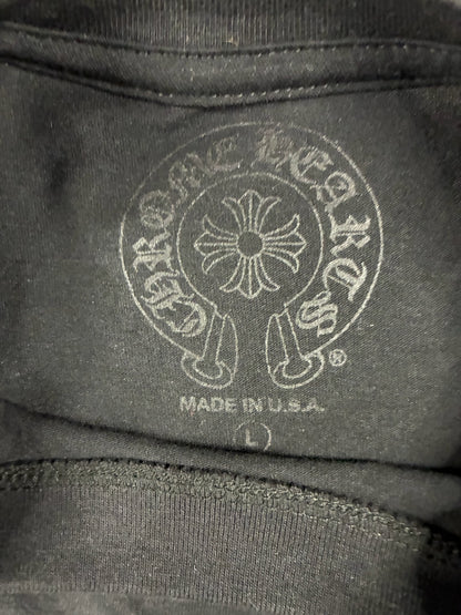 Chrome Hearts Neck Logo Long Sleeve 'Black'