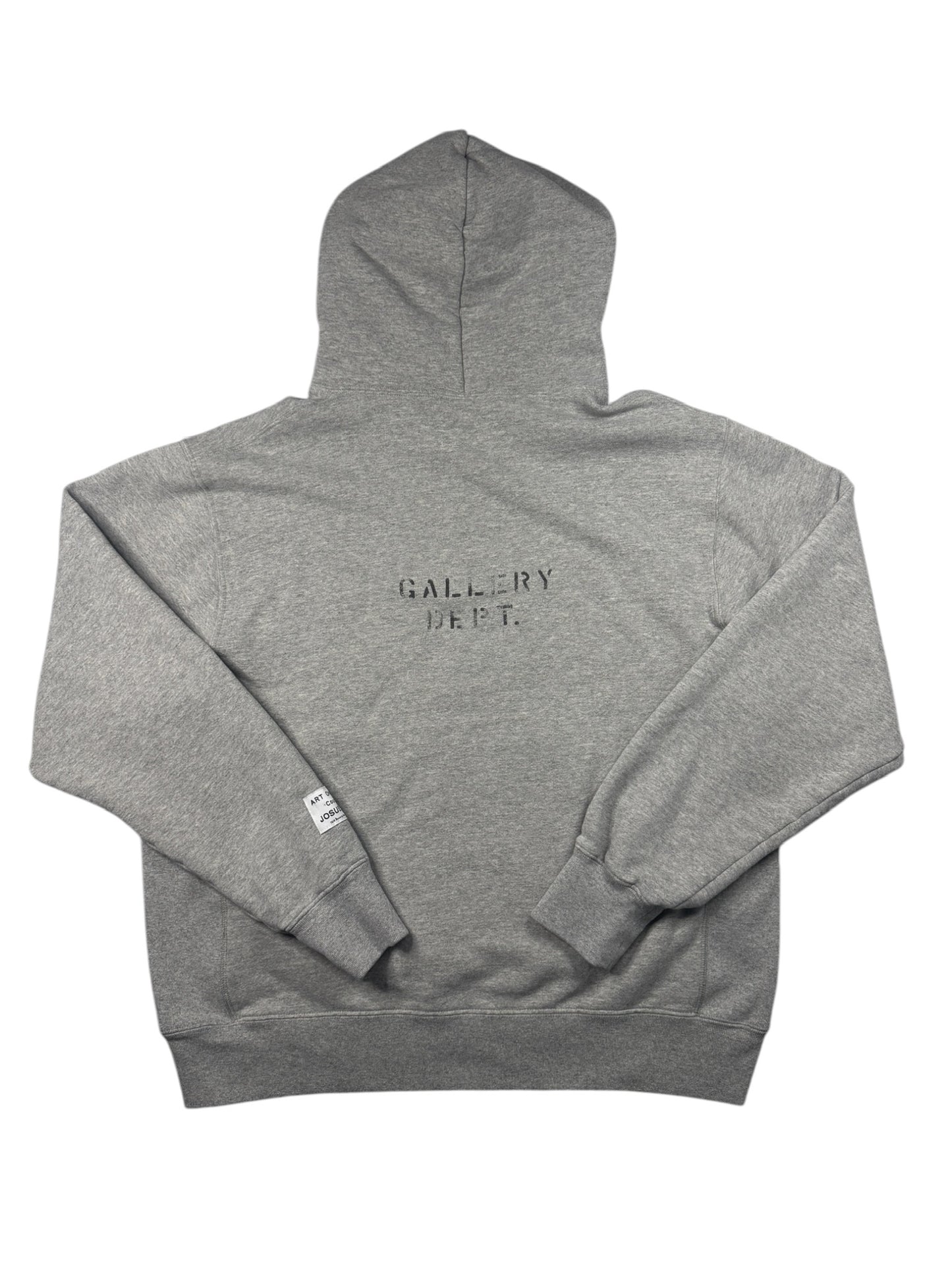 Gallery Dept. “Dept” Logo Hoodie Grey