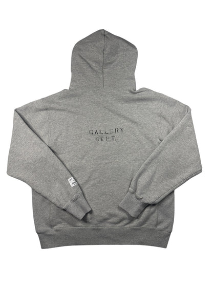 Gallery Dept. “Dept” Logo Hoodie Grey