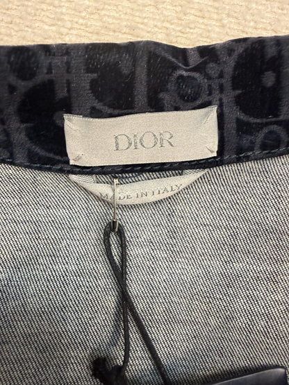Dior Oblique Overshirt Navy Blue