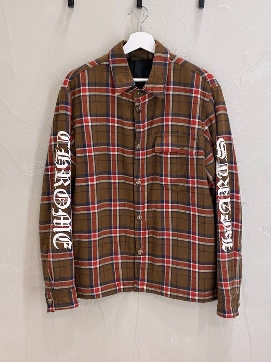 Chrome Hearts Quilted Padded Flannel