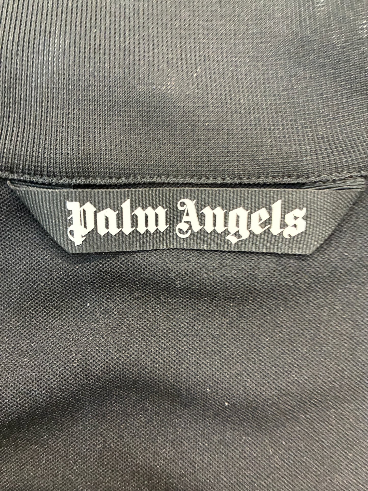 Palm Angels Classic Logo Track Jacket 'Black&Yellow'