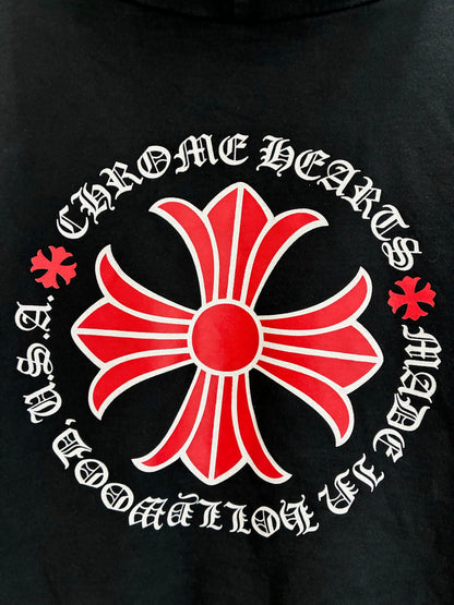 Chrome Hearts Made In Hollywood USA Hoodie Black/Red