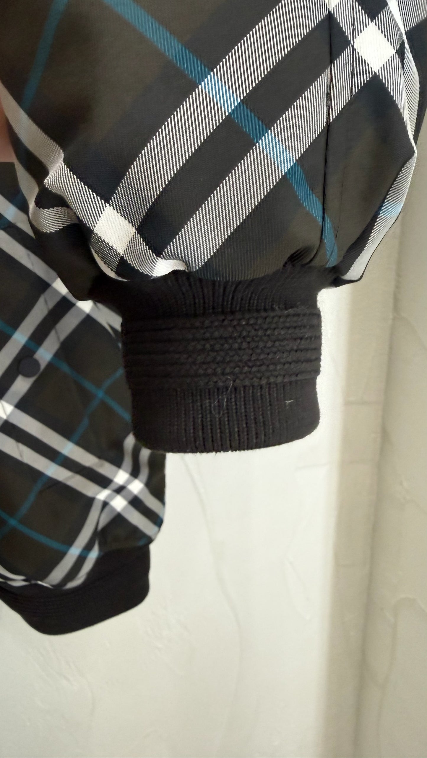 Burberry Checked Padded Jacket