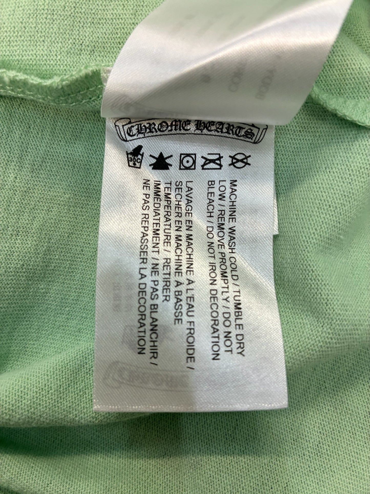 Chrome Hearts Matty Boy 'Lust' Short Sleeve Tee "green"