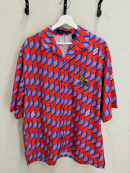 Louis Vuitton Diamond Damier Cricket Logo Shirt