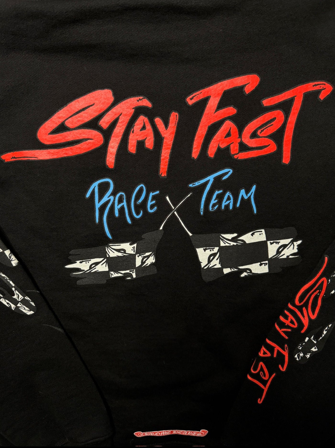 Chrome X Matty Boys Black "Stay Fast" Hoodie