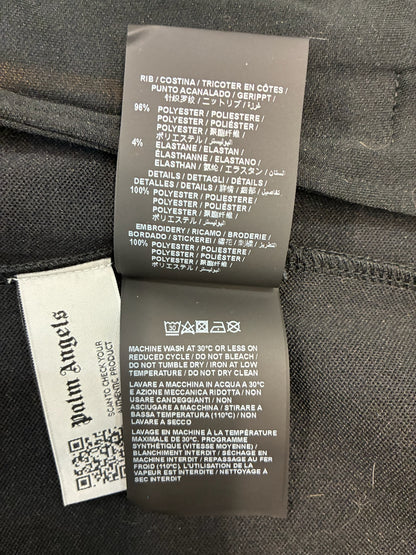 Palm Angels Classic Logo Track Jacket 'Black&Yellow'