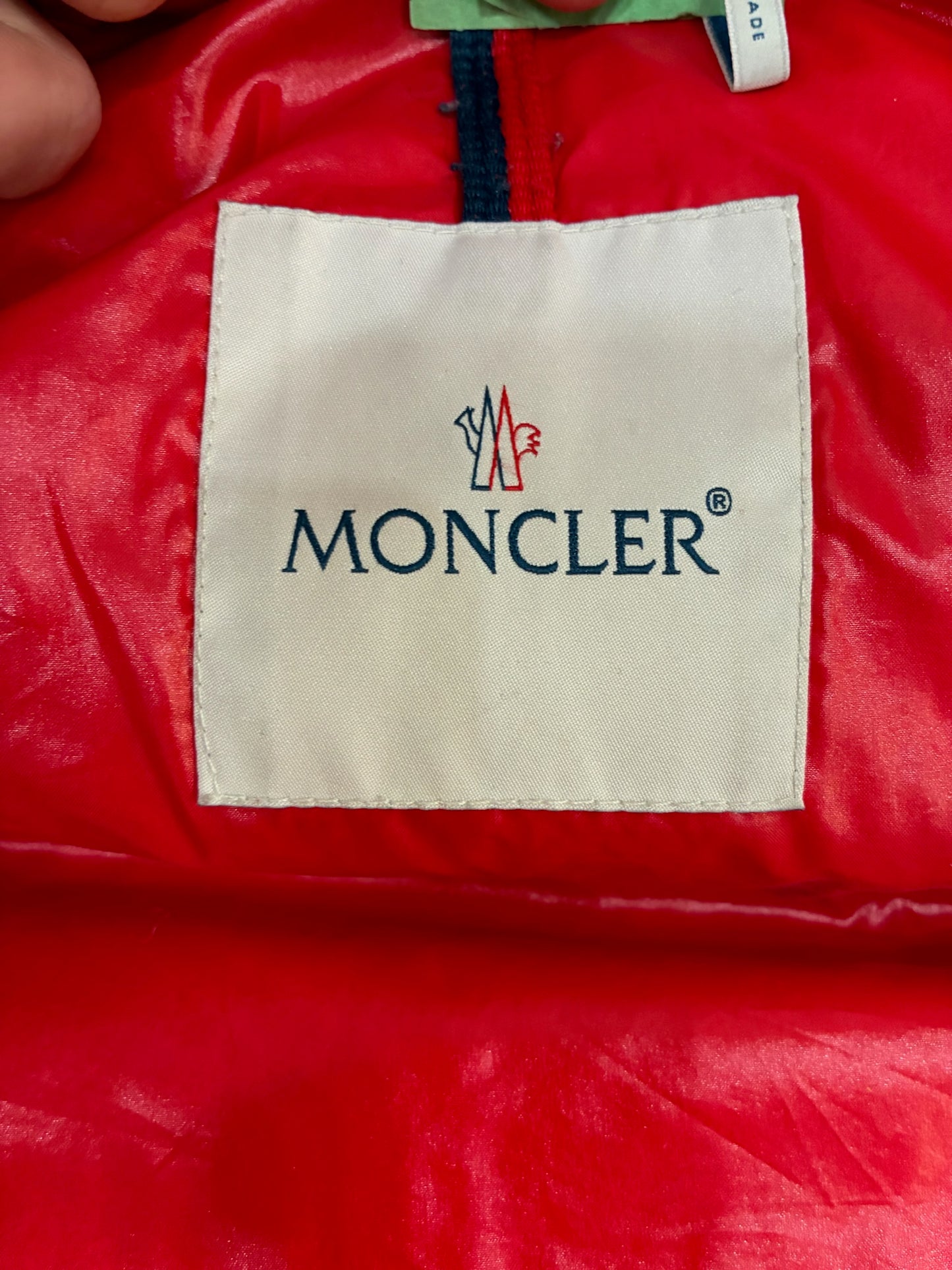 Moncler Ecrins Giubbotto Jacket Red