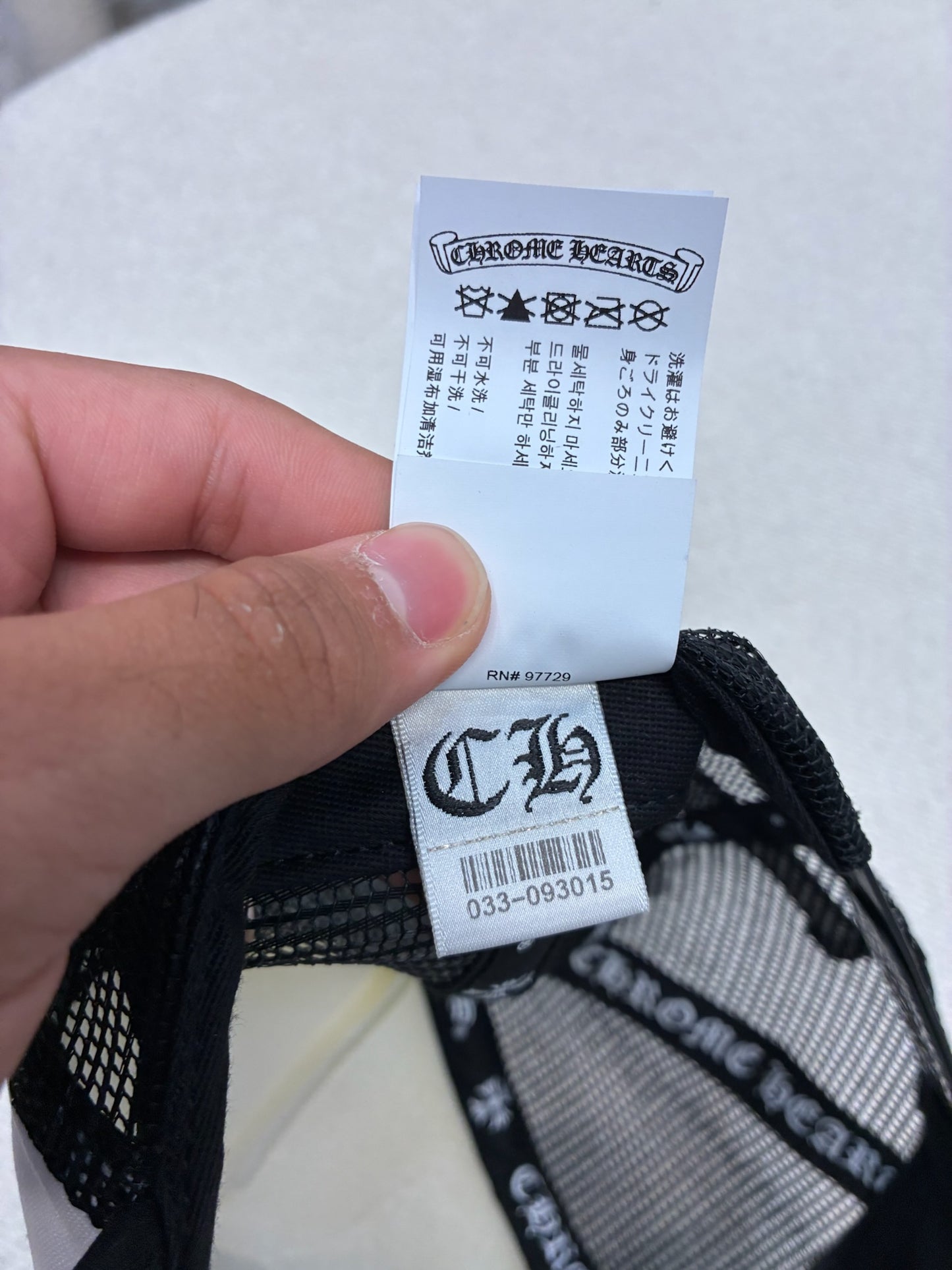 Chrome Hearts King Taco Trucker Hat White