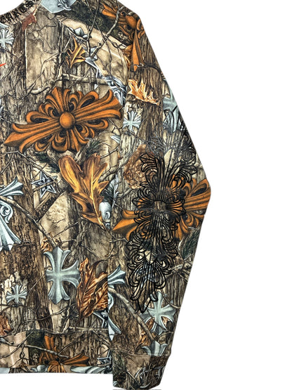 Chrome Hearts x NOCTA Fleece Crewneck Camo