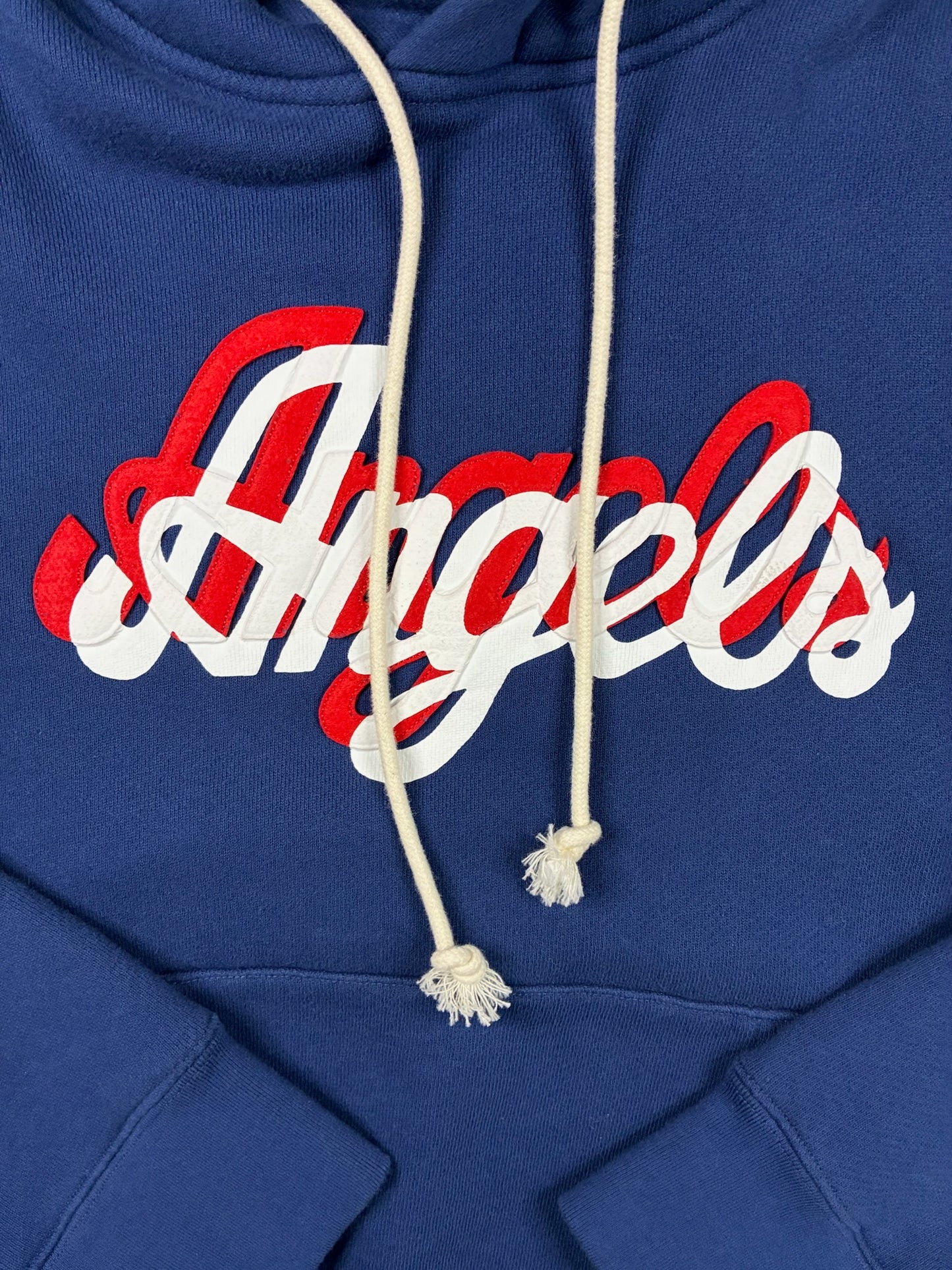 Palm Angels “Angels” Hoodie Blue