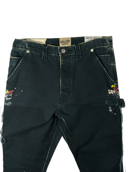 Gallery Dept Carpenter Flared Jeans Navy Blue