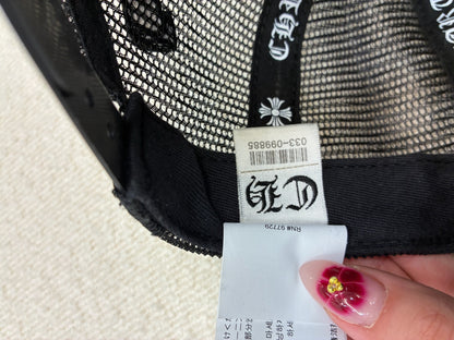 Chrome Hearts Multicolor Cross Hat Black