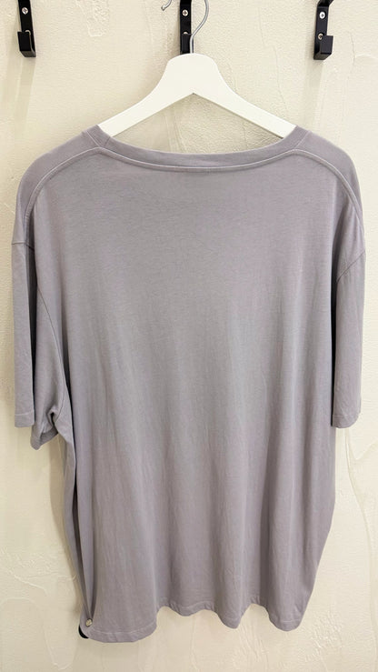 Loewe Anagram Pocket Tee Grey Black Pink