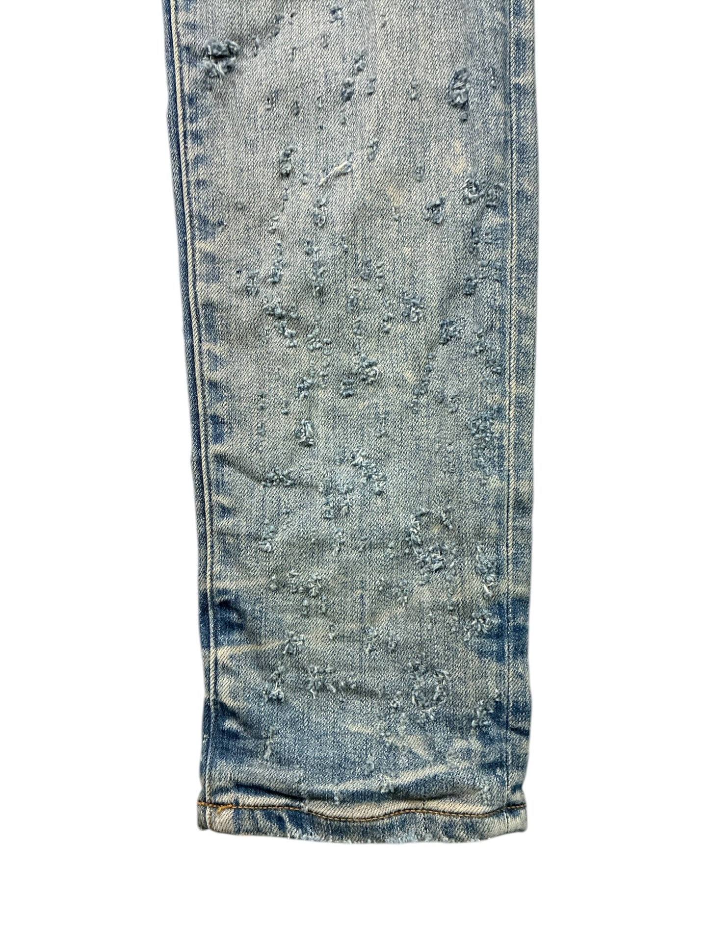 Amiri Shotgun Ripped Skinny Jeans