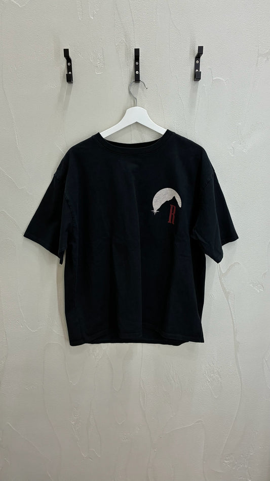 Rhude Black Mountain Logo T-Shirt