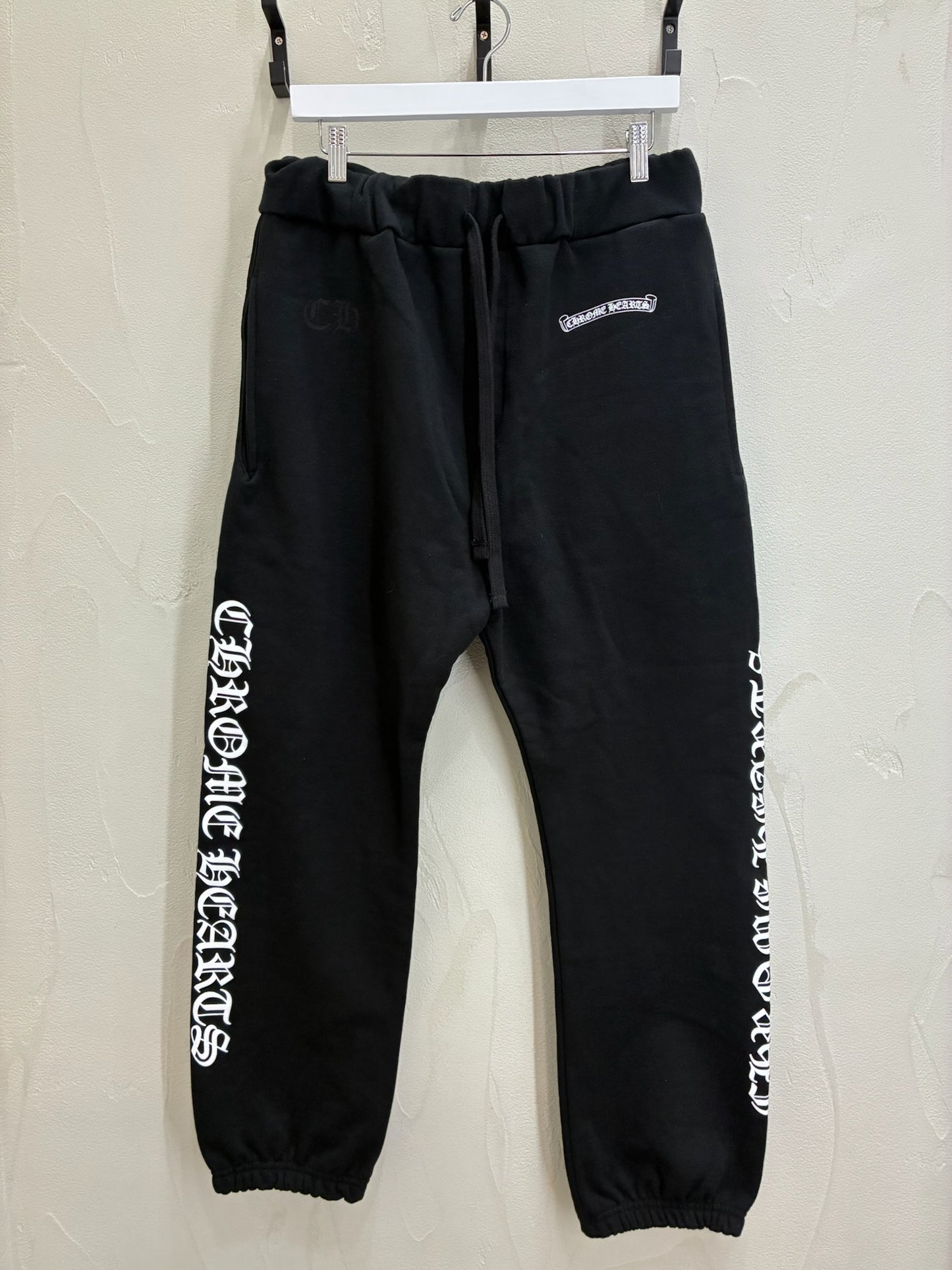 Chrome Hearts Scroll Logo Spellout Sweatpants