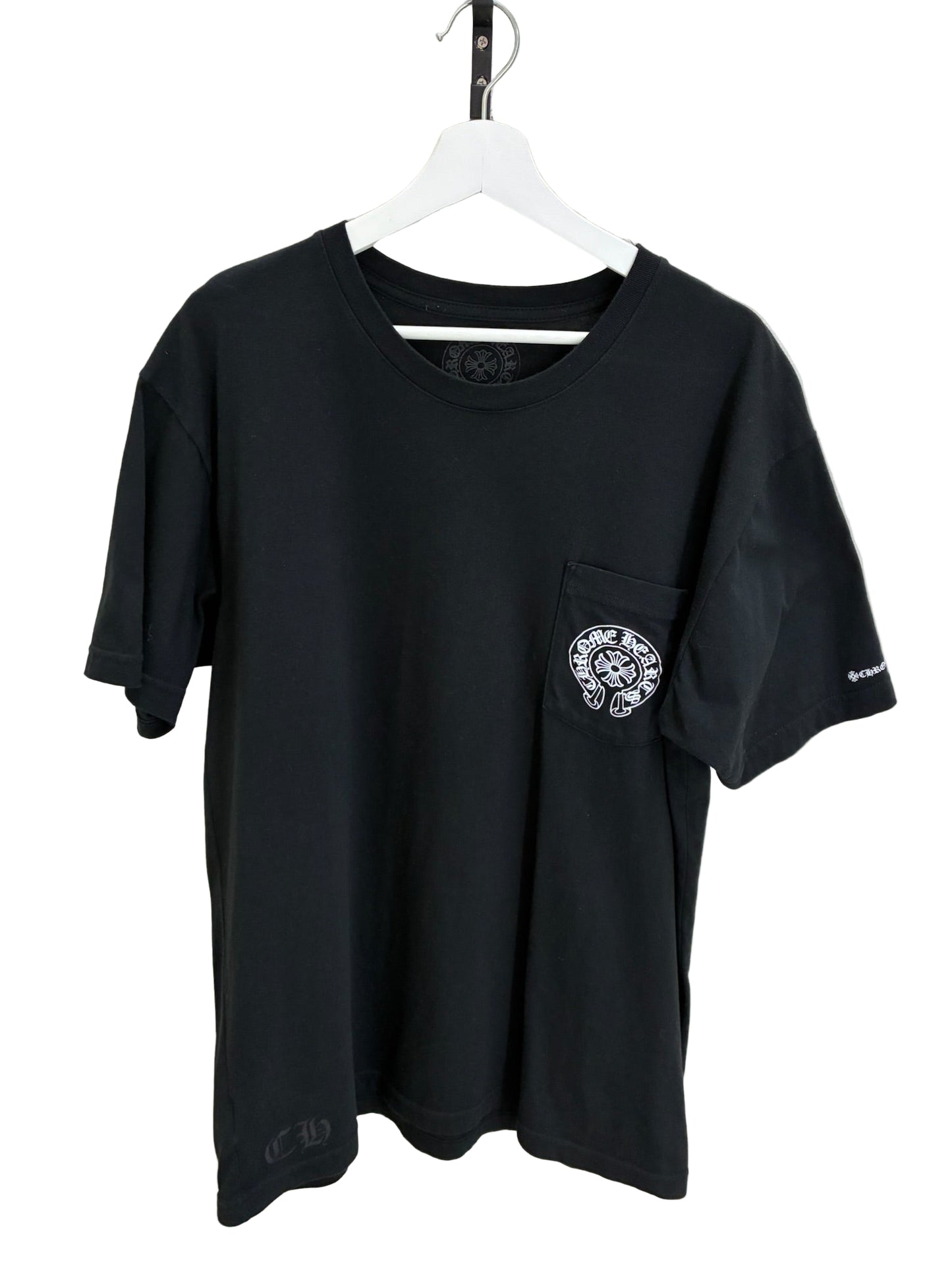 Chrome Hearts Horse Shoe Short Sleeve Tee Shirt