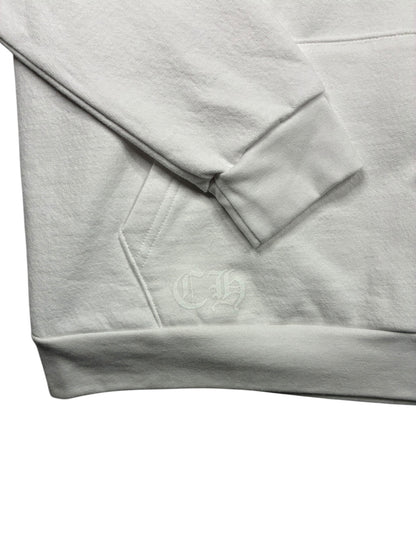 Chrome Hearts Miami Exclusive Horseshoe Hoodie White