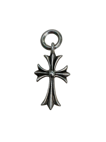 Chrome Hearts Sterling Silver Tiny CH Cross Charm